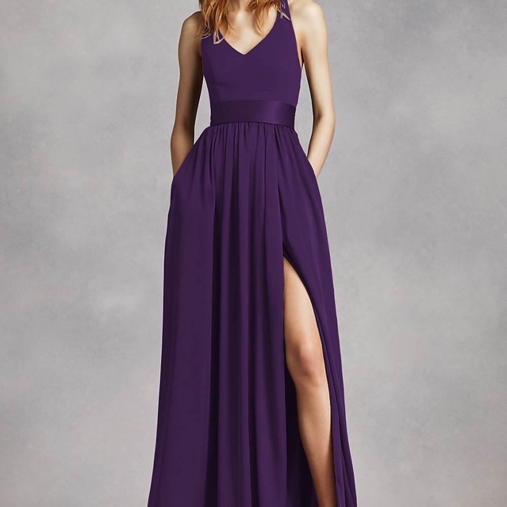 White by Vera Wang Amethyst Dress